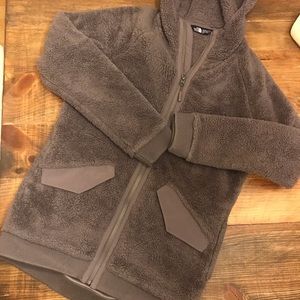 Fuzzy The North Face Hooded Coat